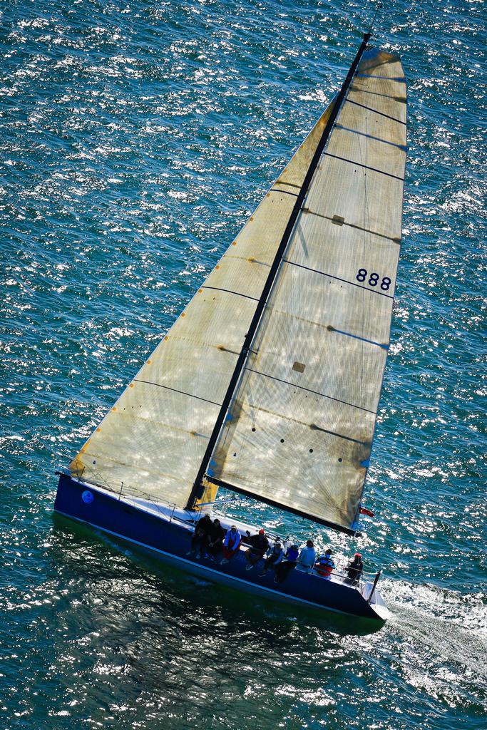 Huntress, performance racing, day 6 racing © Craig Greenhill Saltwater Images - SailPortStephens http://www.saltwaterimages.com.au